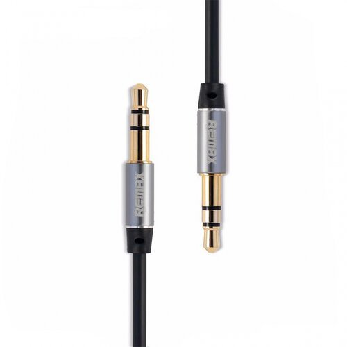 Remax Audio kabl RM-L100 Aux 3.5mm crni 1m Cene