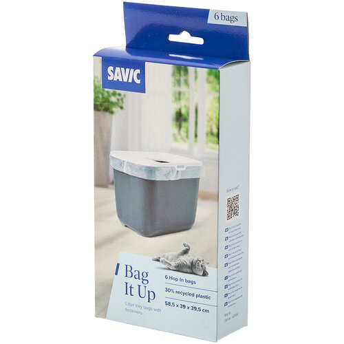 Savic Hop In kutija za pijesak mramorna - Bag It Up vrećice za posude za pijesak, Hop In, 1 x 6 komada Cijene