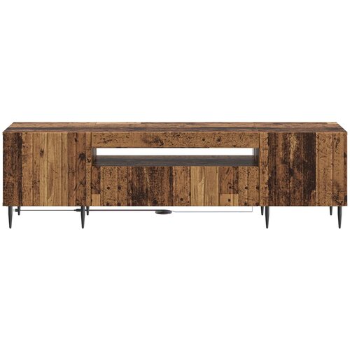  LED TV kabinet Staro drvo Konstruirano drvo Slike