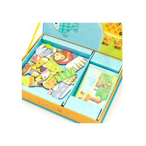 Classic World magnetni set &amp;scaron;umske životinje Slike