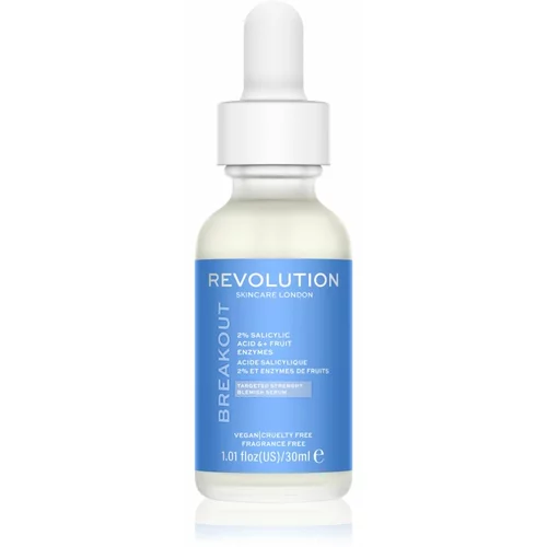 Revolution Super Salicylic 2% Salicylic Acid & Fruit Enzymes serum za regeneracijo mastne in problematične kože 30 ml