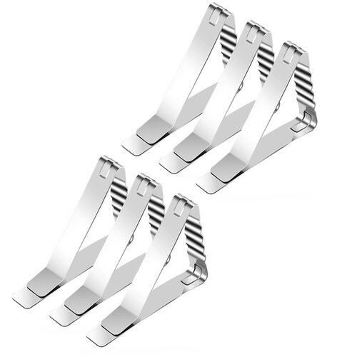 INF Držalo za krpo / sponke za krpo 6 paketov Silver, (21276607) Cene