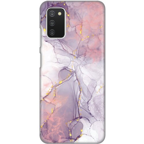  Maska silikonska print za samsung A037G galaxy A03s pink marble Slike