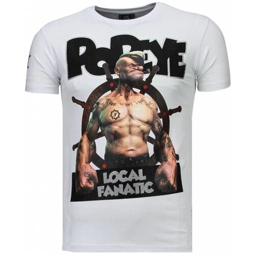 Local Fanatic Majice s kratkimi rokavi 43871384 Bela Slike