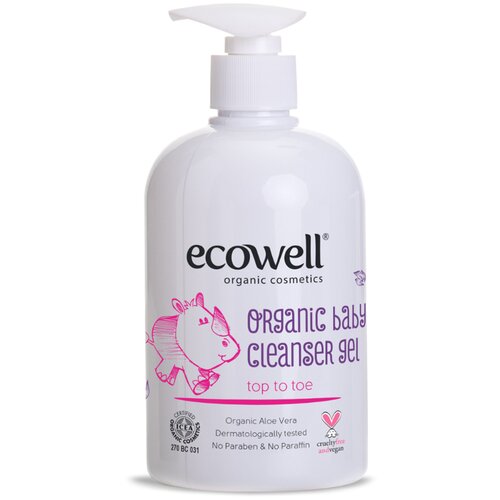 Ecowell Organski gel za čišćenje kože beba Cene