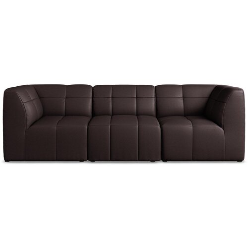 Makamii Tamno ljubičasta sofa od imitacije kože 255 cm Aloha – Cijene