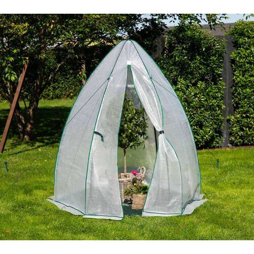 WESTMANN &scaron;ator za zimu i folijski staklenik Olive | bijela | 160x160x183 cm Cijene