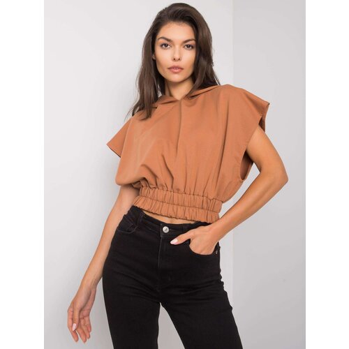 FANCY Sweatshirt-FA-BL-7227.86P-light brown Slike