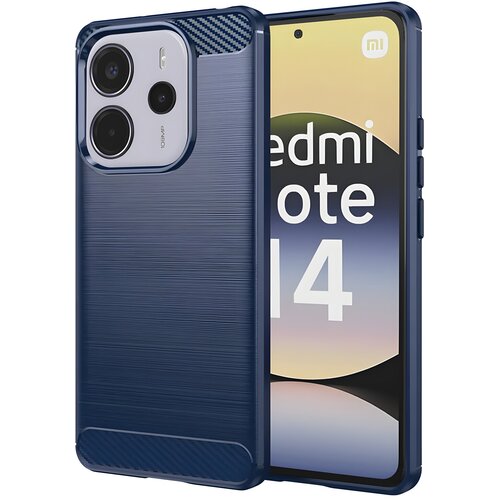 Techsuit Futrola Carbon Shield TPU za Xiaomi Redmi Note 14 4G - Plava Cijene
