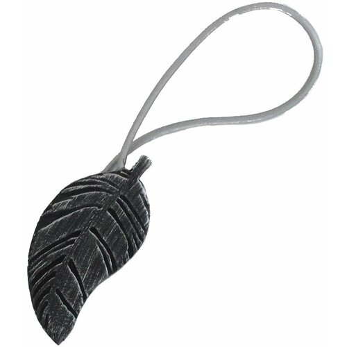 Luance magnetni držač za zavese mali mdf crno/siva Slike
