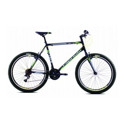 Capriolo mtb attack m 26'' crno-zeleno 921561-22 muški bicikl Slike