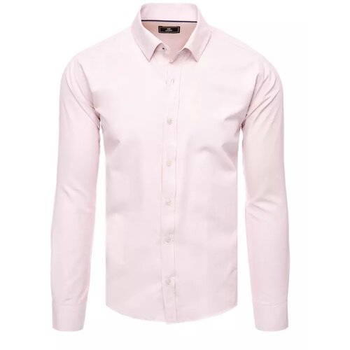 DStreet Elegant light pink men's shirt Cene