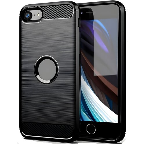 IZMAEL.eu Futrola Carbon Shield TPU za Apple iPhone 7/iPhone 8/iPhone SE 2020/iPhone SE 2022 - Crna Cijene