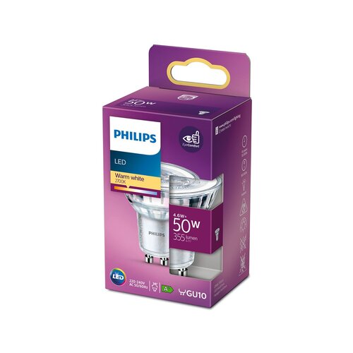 Philips lED sijalica, GU10, 4.6W(50W), 355 lm, 2700K Slike