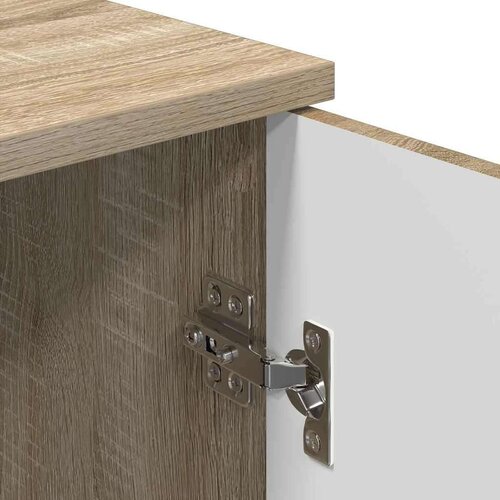VidaXL Kupaonski ormar s pohranom sonoma hrast 30 x 31,5 x 61 cm Slike