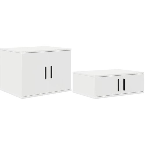  za pohranu 2 pcs Bijelo 127 x 41 x 40 cm Slike