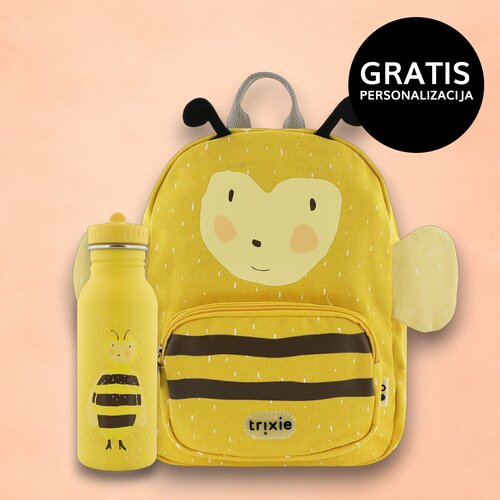 Trixie dječji ruksak + bočica 500 ml mrs. bee Cijene