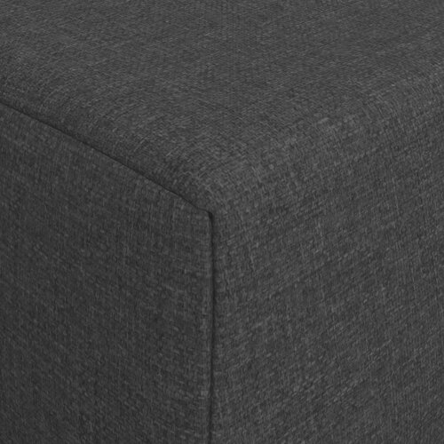 SOFA na razvlačenje Tamnosiva 120 x 60 x 49 cm Tkanina Slike
