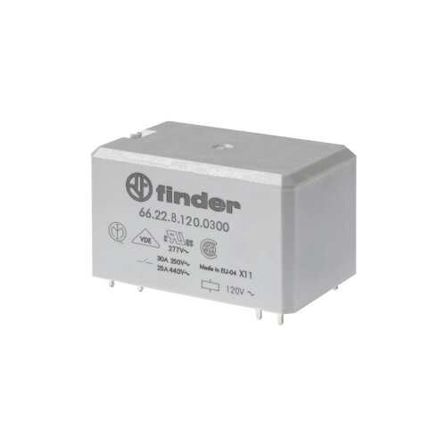 Finder 66.22.9.024.0300 relej za tiskane pločice 24 V/DC 30 A 2 zatvarač 10 St. Slike