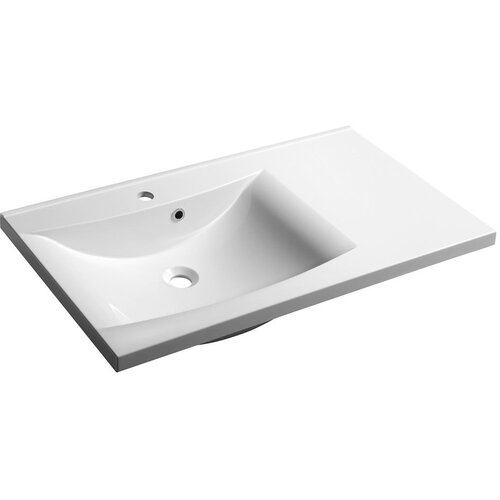 Sapho Bijeli umivaonik od mineralnog kompozita 90x48 cm Luciola – Cijene