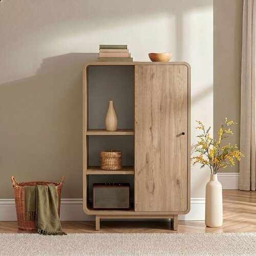 Hanah home Multifunkcionalna komoda, krem Slike
