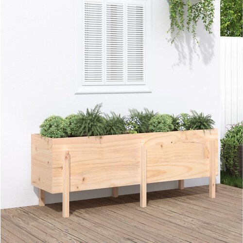 vidaXL Povišena vrtna gredica 160 x 50 x 57 cm od masivne borovine Cijene
