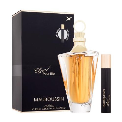 Mauboussin Elixir Pour Elle set: EDP 100 ml + EDP 20 ml za ženske Cene