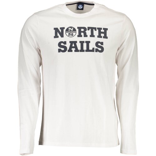 North Sails LONG SLEEVE T-SHIRT MEN WHITE Slike