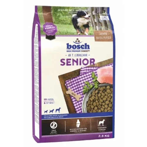 Bosch suha hrana za pse s piščancem Senior, 12,5 kg