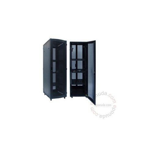  42U/19 rek orman stojeći A28042 staklena vrata sa bravom dim 800x1000x2000mm do 800kg rack orman Cene
