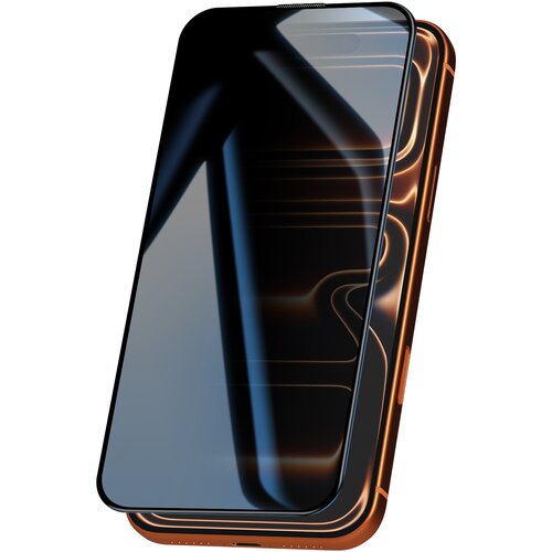 AVIZAR Zaščita zaslona iz kaljenega stekla za iPhone 17 Pro Proti vohunjenju Trdota 9H, Prozorno črna, (5000208602) Cene