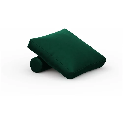 Cosmopolitan Design Zelena žametna blazina za modularni kavč Rome Velvet - Cosmopolitan Design