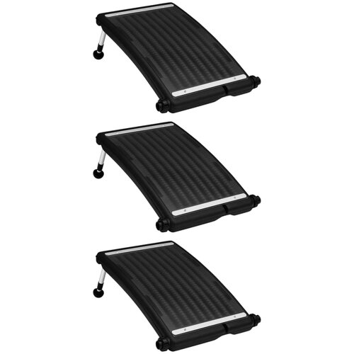 vidaXL zaobljen solarni grelni panel za bazen 3 kosi 72,5x46 cm Cene