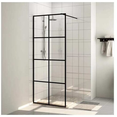  za tu&scaron;iranje s prozirnim staklom ESG 80 x 195 cm crna Cijene