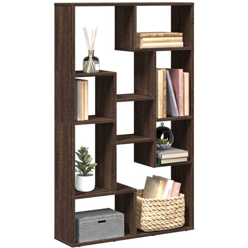 VidaXL Regal za knjige boja hrasta 72x20x120 cm od konstruiranog drva Slike