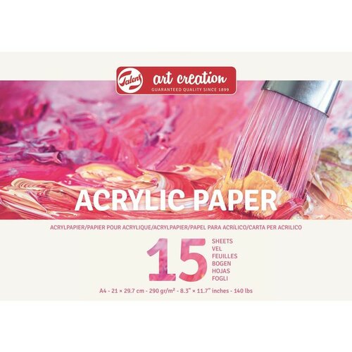 Jastučić papira za akrilne boje 15 listova | razne veličine Slike