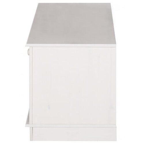 St&amp;oslash;raa Bijela TV komoda od masivnog bora 137x47 cm Anita &amp;ndash; Slike