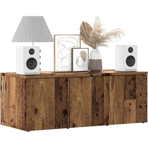 TV ormarić staro drvo 80x34x30 cm konstruirano drvo Cene