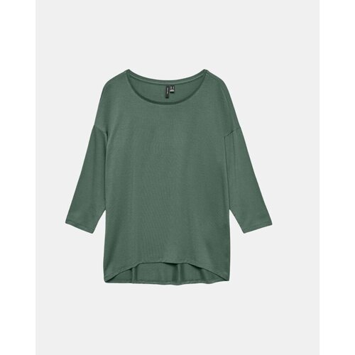 Vero Moda Majice z dolgimi rokavi 10334576 AVA Zelena Cene