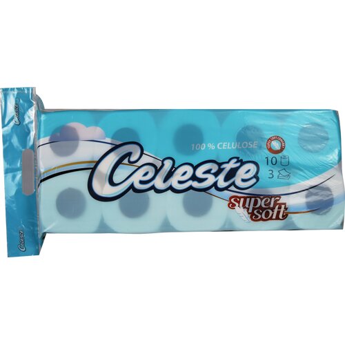 CELESTE Toalet papir 10/1 Slike