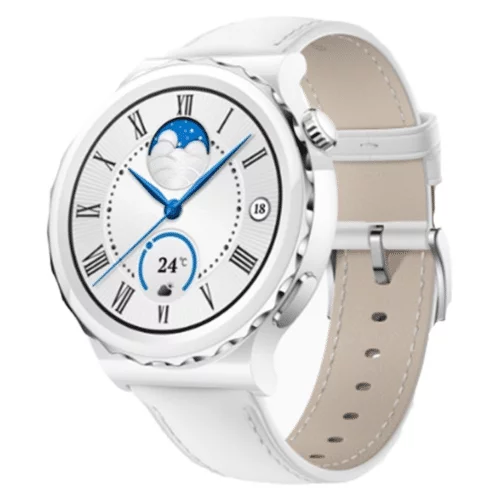 Garancija:12 mjeseci Huawei Watch GT 3 Pro 43mm White – leather strap