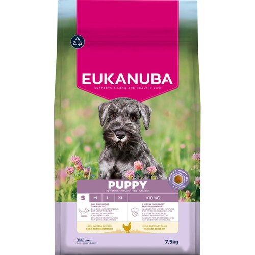 Eukanuba Premium Nutrition Puppy Small Breed piletina - 2 x 7,5 kg Cijene