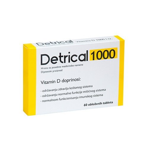 Detrical vitamin d 1000IJ Slike