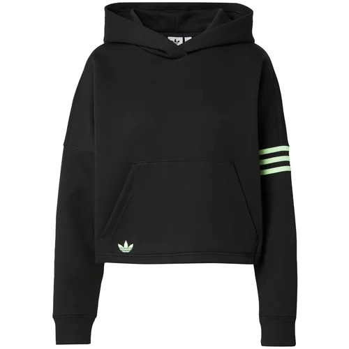 Adidas Sweater majica 'NEUCL' limeta / crna