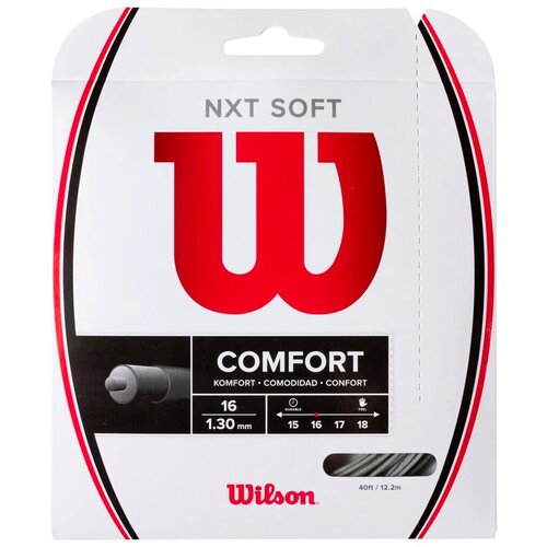 Wilson Tenisový výplet NXT Soft Silver 1,30 mm Slike