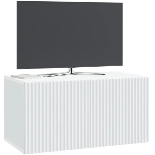  TV ormar za zid Bijela 59 5 x 31 x 30 cm Konstruirano drvo - Bijela 59 5 x 31 x 30 cm Slike