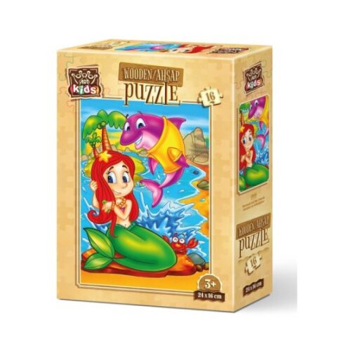  Puzzle 1/16 art 5858 drvene ( 47748 ) Slike
