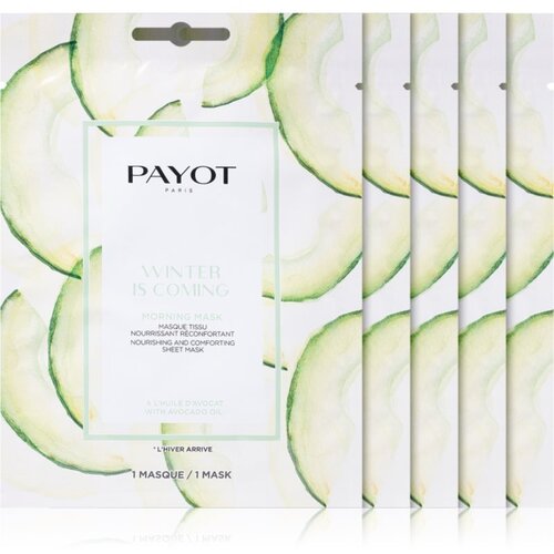 Payot Morning Mask Winter is Coming hranilna tekstilna maska 5 kos Cene