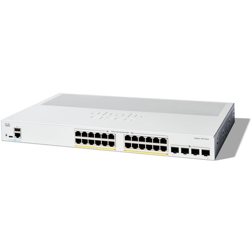 Cisco Catalyst 1200-24P-4X Smart Switch, 24 Port GE, PoE, 4x10GE SFP+, Limited Lifetime Protection (C1200-24P-4X) Cijene