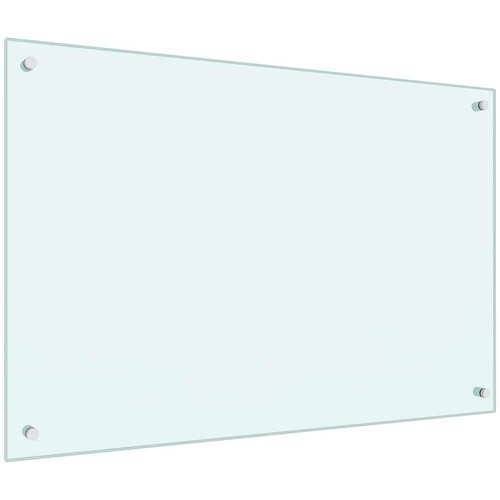  Kuhinjski zid 2 pcs Bijelo 90 x 60 cm Staklo otporno na udarce Slike